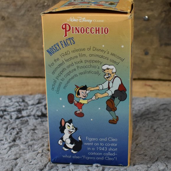 Vintage Disney and Burger King Pinocchio Plastic Collectible Drinking Glass - Picture 4 of 10
